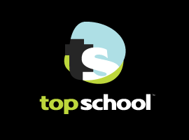 TopSchool: corporate branding, identity, messaging.