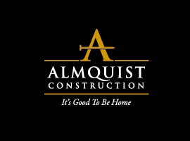 Almquist Construction: corporate branding and identity.