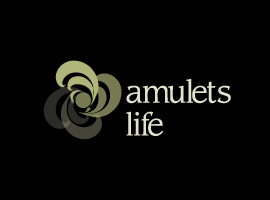 Amulets Life: company branding and identity.